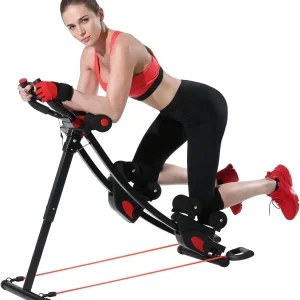Ab Machine Whole Body Workout for Home Gym, Fitness Equipment for Women