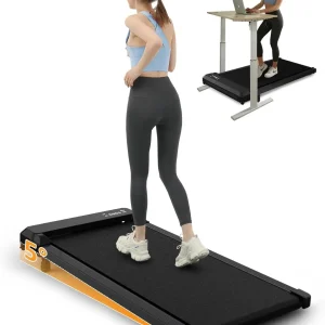 2 in 1 Walking Pad for Walking Running, Jogging,Treadmill with 5% Manual Incline